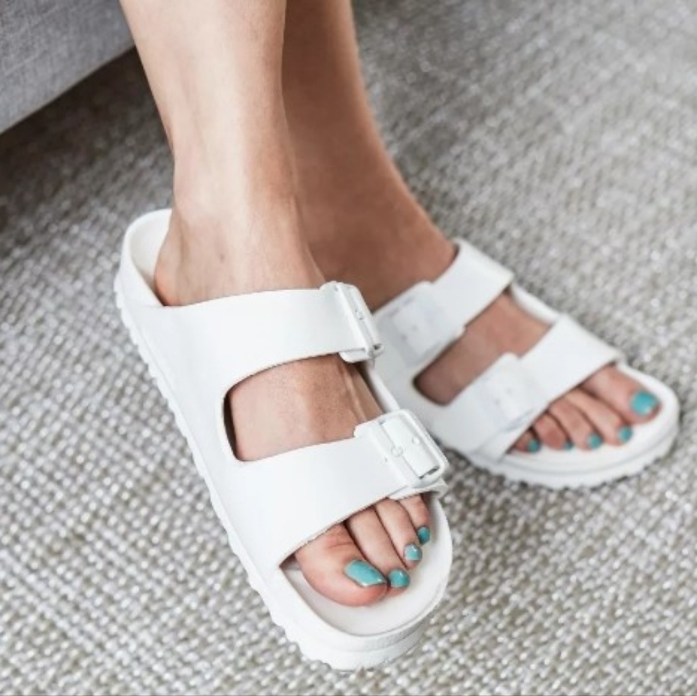 BIRKENSTOCK Sandals - White- Womens Size 38 EU